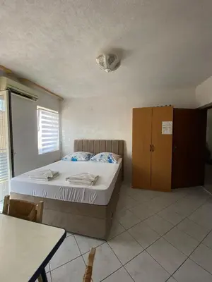 Krevet ili kreveti u jedinici u objektu Apartmani Palma Matija Baska Voda