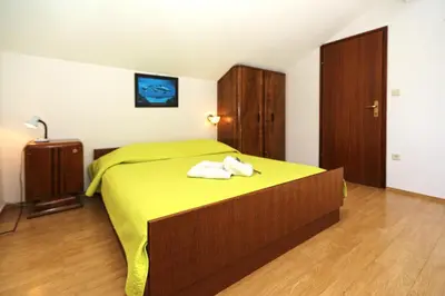 Krevet ili kreveti u jedinici u objektu Apartmani Katarina