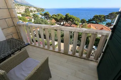 Balkon ili terasa u objektu Villa BOSE