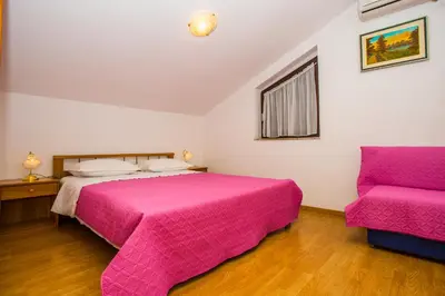 Krevet ili kreveti u jedinici u objektu Apartmani Pava