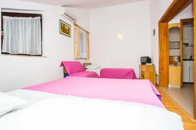Krevet ili kreveti u jedinici u objektu Apartmani Pava