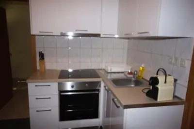 Kuhinja ili čajna kuhinja u objektu Ella Apartments