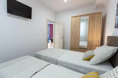 Krevet ili kreveti u jedinici u objektu Apartman Dora