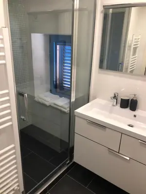 Kupaonica u objektu Penthouse in old Dalmatian house - Flybridge