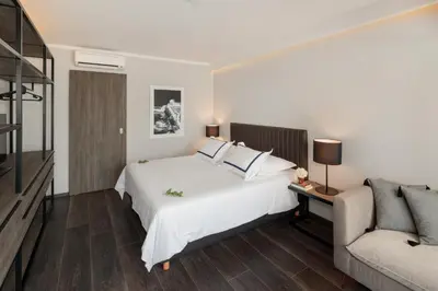 Krevet ili kreveti u jedinici u objektu Hotel Milna Osam - Adults Only