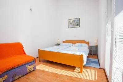 Krevet ili kreveti u jedinici u objektu Apartments with parking space Makarska - 6729