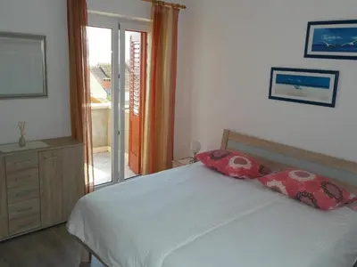 Krevet ili kreveti u jedinici u objektu Apartments Račić