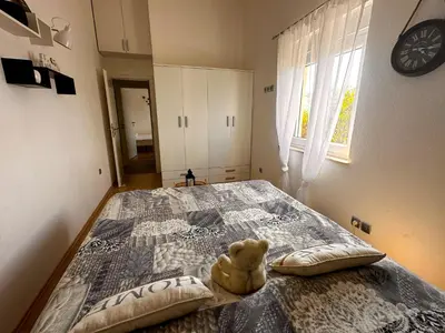 Krevet ili kreveti u jedinici u objektu Summer House Nika with Jacuzzi