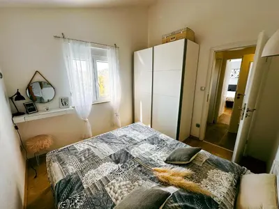 Krevet ili kreveti u jedinici u objektu Summer House Nika with Jacuzzi