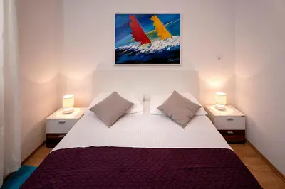 Krevet ili kreveti u jedinici u objektu Rooms Carpe Diem Hvar