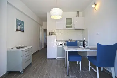 Kuhinja ili čajna kuhinja u objektu Apartments Grgo
