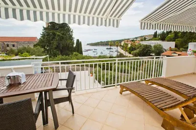 Balkon ili terasa u objektu Apartments Grgo