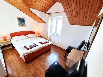 Krevet ili kreveti u jedinici u objektu Apartmani Banić Apartman 5