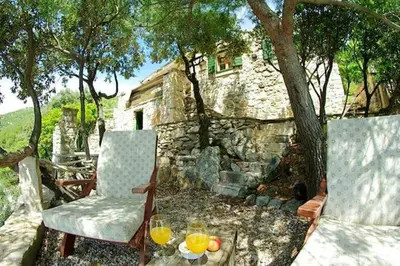 Vrt u objektu Charming House Selca + BBQ