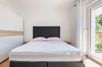 Krevet ili kreveti u jedinici u objektu Villa La Domazet