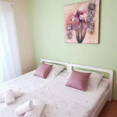 Krevet ili kreveti u jedinici u objektu Apartmani Zuzana