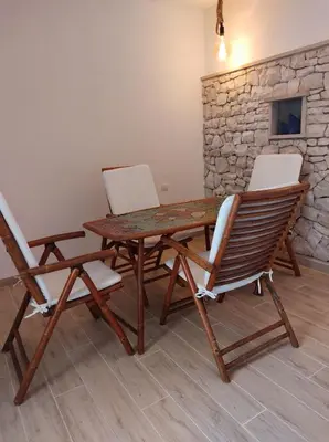 TV i/ili zabavni centar u objektu Villa Renata - Apartment Plavi