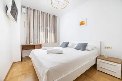 Krevet ili kreveti u jedinici u objektu Rosemary Apartments