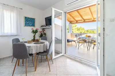 Balkon ili terasa u objektu Apartment Vesna