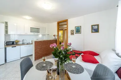 Kuhinja ili čajna kuhinja u objektu Apartment Vesna