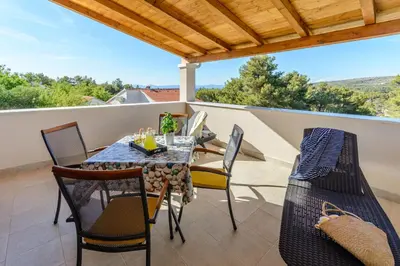 Balkon ili terasa u objektu Apartment Vesna