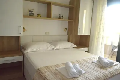 Krevet ili kreveti u jedinici u objektu Villa Promajna 5
