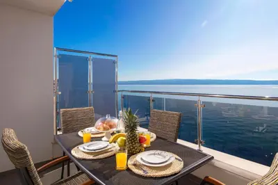 Balkon ili terasa u objektu Apartments Tanita