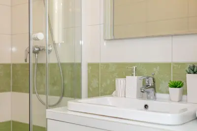 Kupaonica u objektu Apartments Tanita