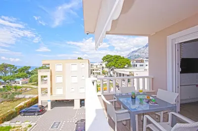 Balkon ili terasa u objektu Stella Maris