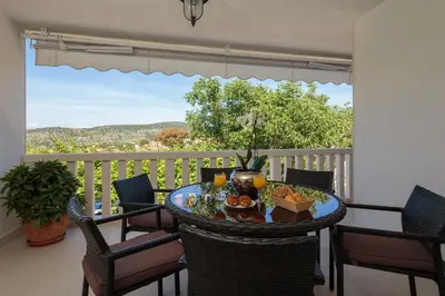 Balkon ili terasa u objektu House Andre