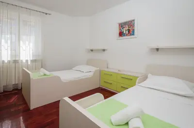 Krevet ili kreveti u jedinici u objektu House Andre