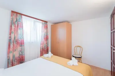 Krevet ili kreveti u jedinici u objektu Apartment Orange