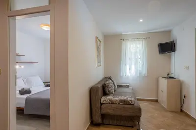 Krevet ili kreveti u jedinici u objektu Holiday house with a swimming pool Stari Grad, Hvar - 17911