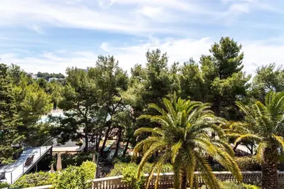 Vrt u objektu Apartments Lavica Beach Dumičić