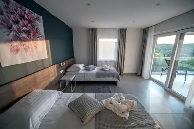 Krevet ili kreveti u jedinici u objektu Villa D