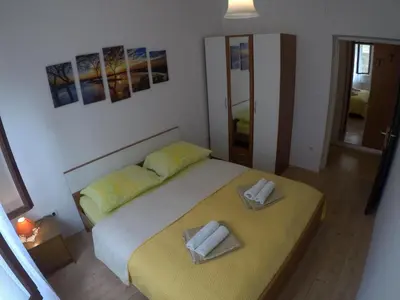 Krevet ili kreveti u jedinici u objektu Comfortable apartment in Stari Grad