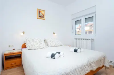 Krevet ili kreveti u jedinici u objektu Apartments Draganic