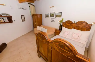 Krevet ili kreveti u jedinici u objektu Apartments Draga