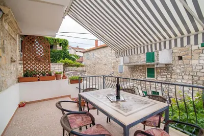 Balkon ili terasa u objektu Apartment Sea Stone
