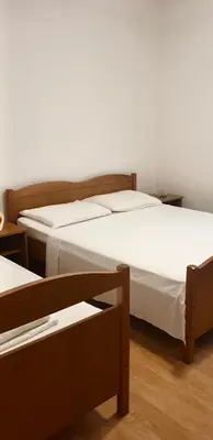 Krevet ili kreveti u jedinici u objektu Vila Jela