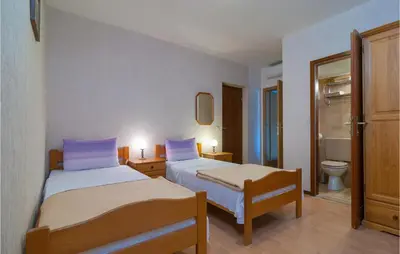 Krevet ili kreveti u jedinici u objektu Amazing Apartment In Splitska