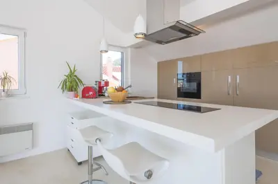 Kuhinja ili čajna kuhinja u objektu Maki Exclusive Apartments