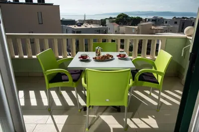 Balkon ili terasa u objektu Gloria