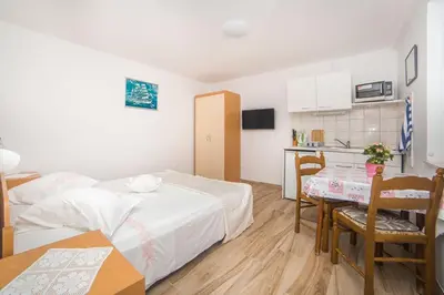 Krevet ili kreveti u jedinici u objektu Apartmani Stipan