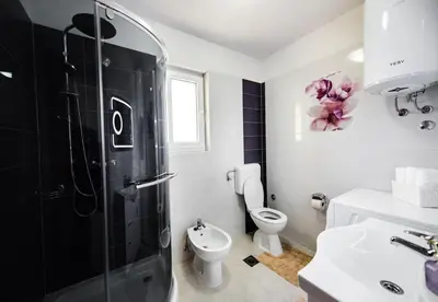 Kupaonica u objektu Apartment Mariska
