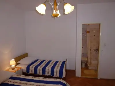 Krevet ili kreveti u jedinici u objektu Apartments Sunset