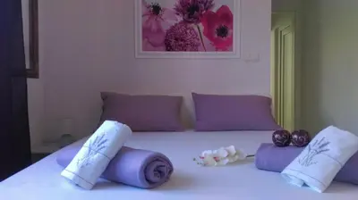 Krevet ili kreveti u jedinici u objektu Apartments and Room Rest