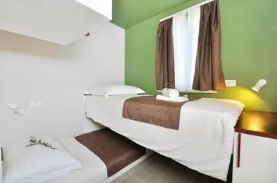 Krevet ili kreveti u jedinici u objektu Holiday house in Pucišca with terrace, WiFi, washing machine (887-1)