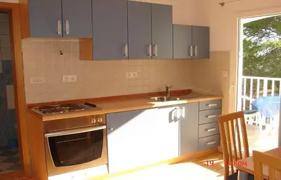 Kuhinja ili čajna kuhinja u objektu Apartments Dijana