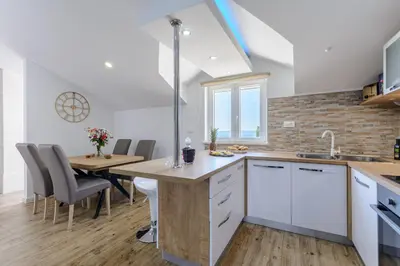 Kuhinja ili čajna kuhinja u objektu Apartment Darka 1